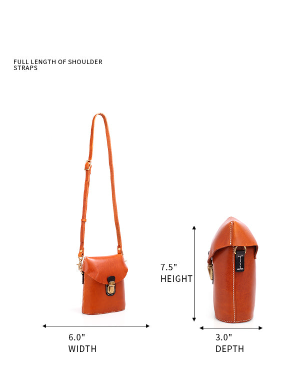 crossbody saddle bag real leather bag 3y3bags