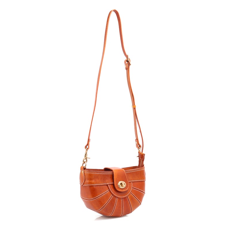 Classic shelly leather handbag 3y3bags