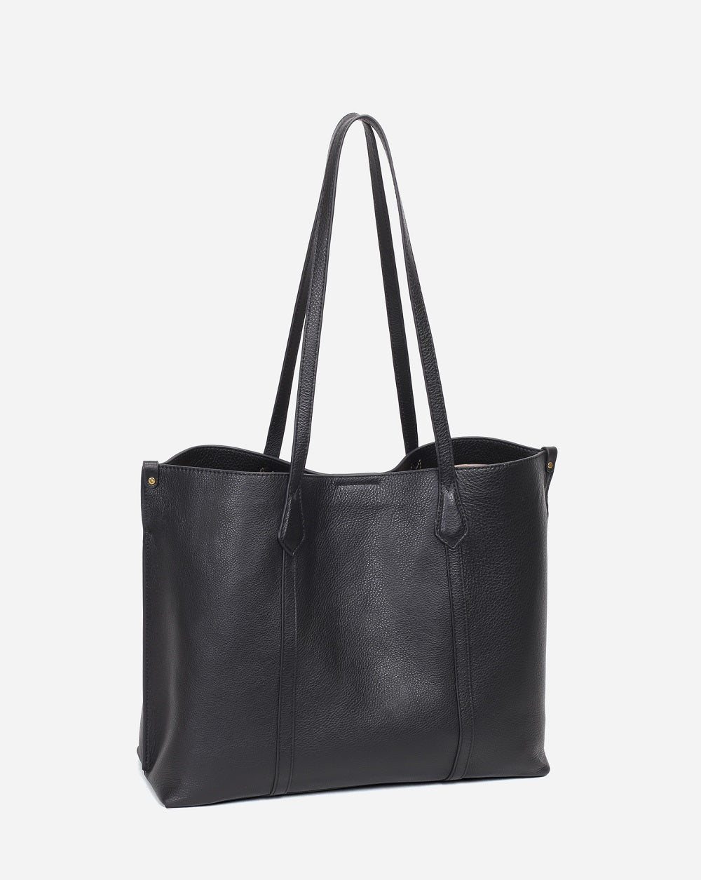 leather tote bag 3y3bags black