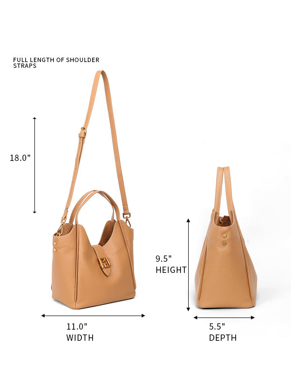 real leather hobo bag