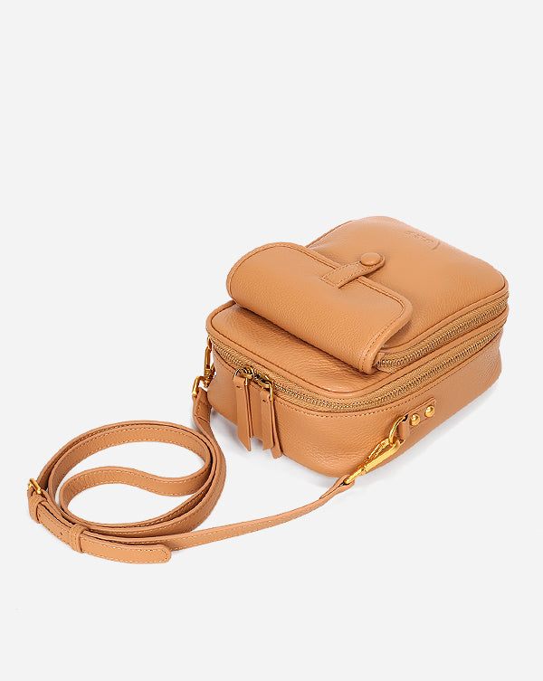 genuine leather crossbody bag